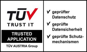 TÜV-Zertifizierung „Trusted Application“