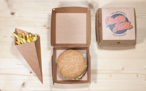 nachhaltige Fast Food Verpackung